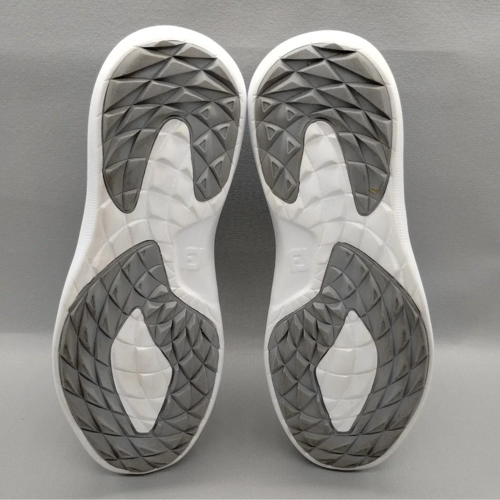 FootJoy Flex XP Womens Golf Shoes 8.5 Grey Black‎ Spikeless Sneakers 95336